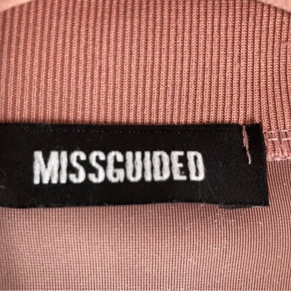 Missguided Women's Crushed Velvet Bomber Jacket Size 14 - Picture 9 of 14